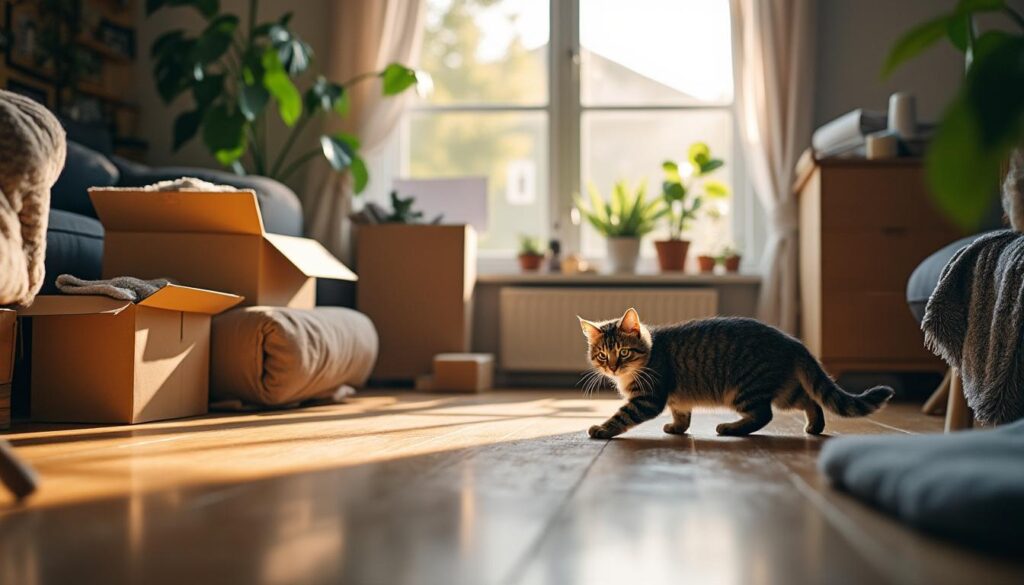 Déménagement du chat : conseils pour un transfert sans stress