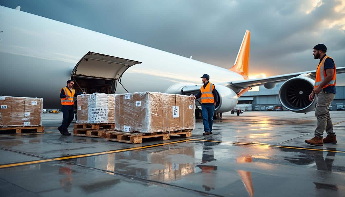 Transport par avion de marchandises : rapidité et fiabilité assurées