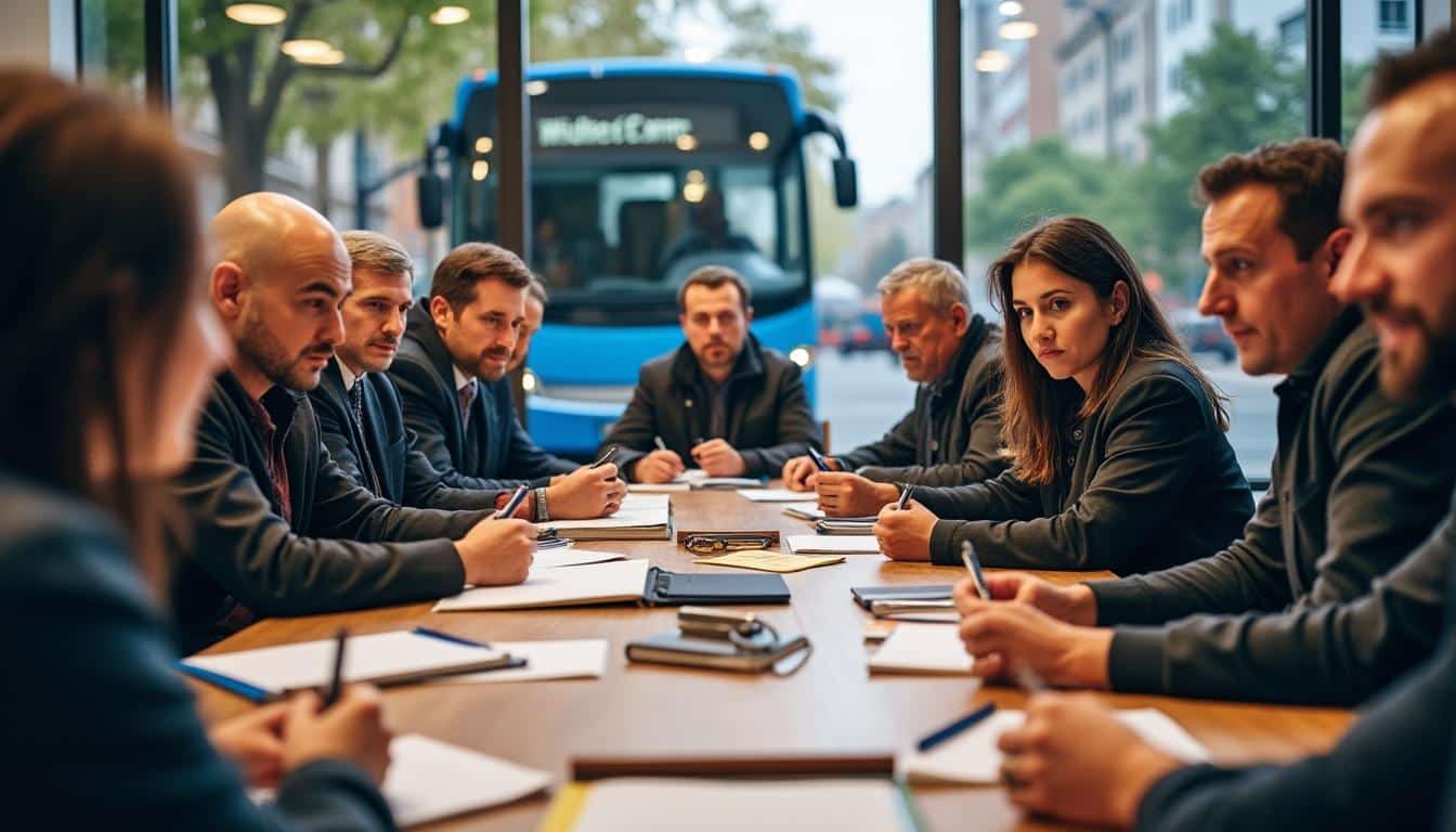 Illustration: Comprendre la convention collective du transport urbain et ses acteurs