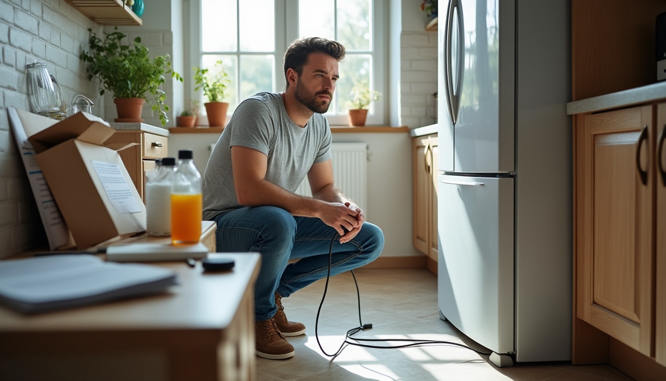 Illustration: Pourquoi faut-il patienter avant de brancher un frigo neuf ou après transport ?