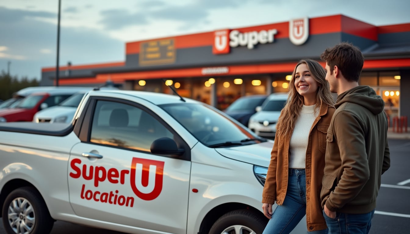 Super U location : tarifs clairs et services adaptés