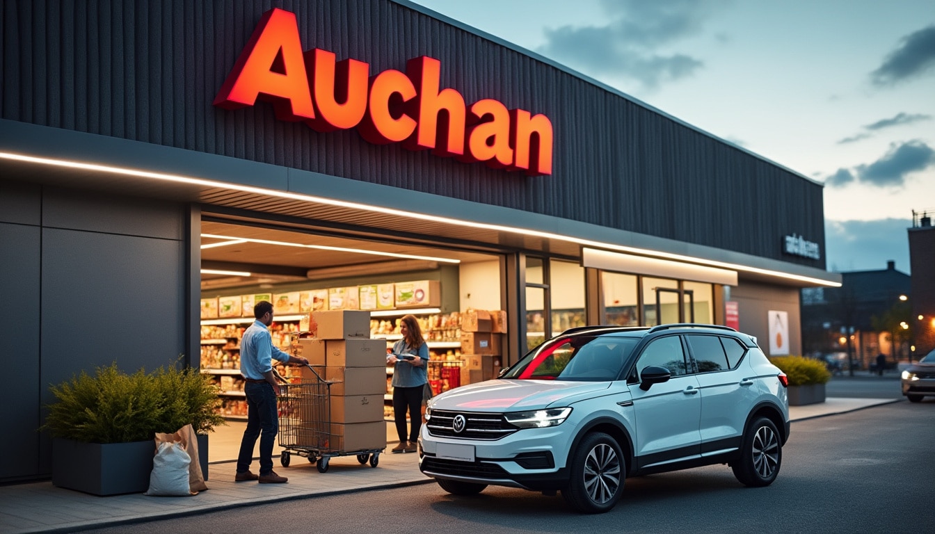 Location de utilitaire Auchan : simple, proche et économique