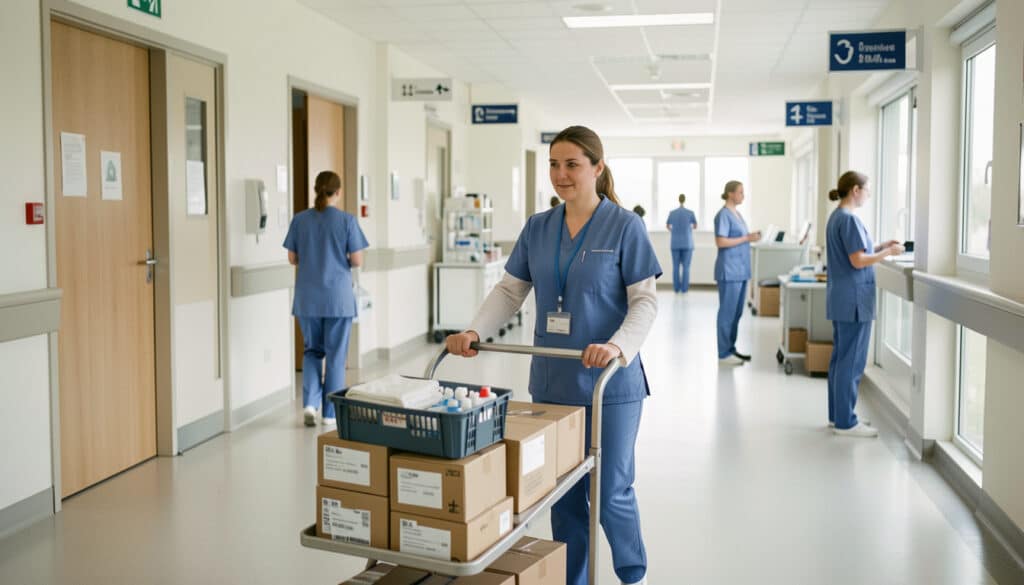 Agent logistique hospitalier : missions, salaire, accès