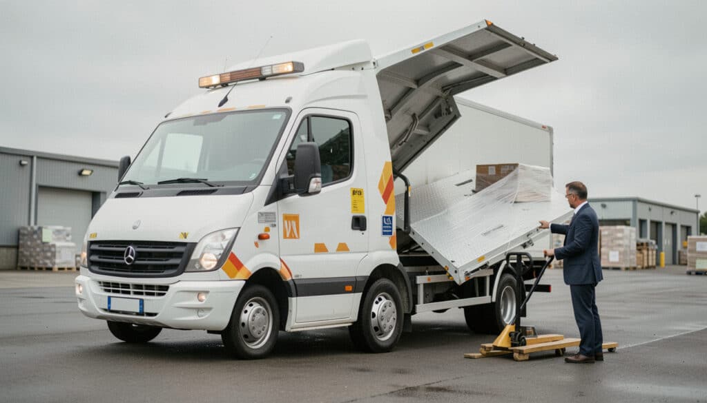 Camion avec hayon : usages, sécurité et bon format
