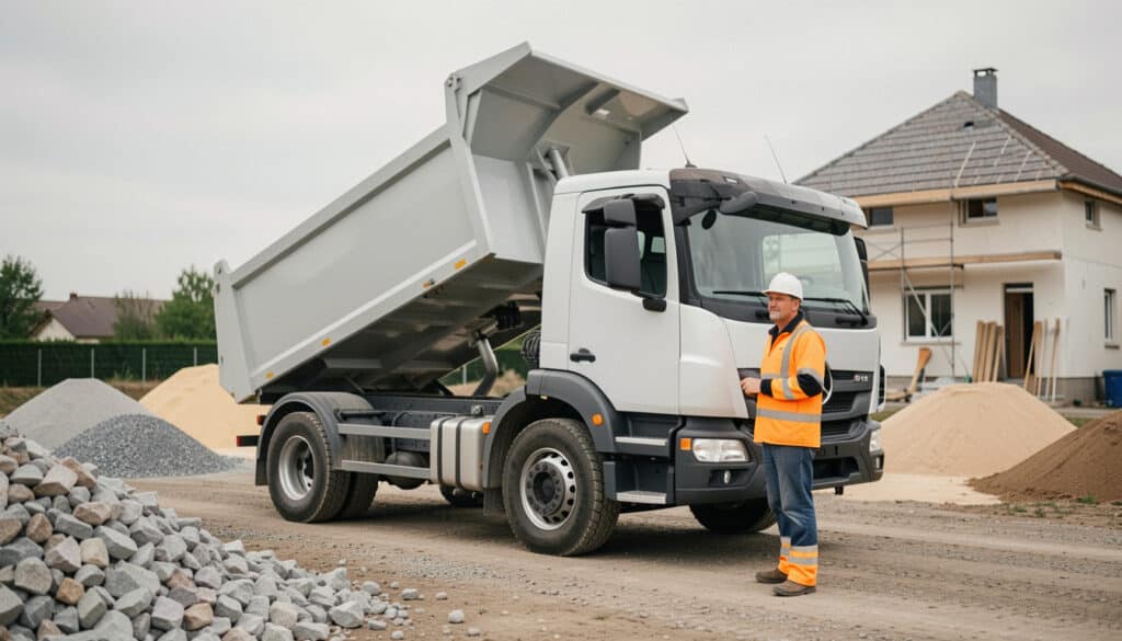 Bien choisir un camion-benne selon vos travaux