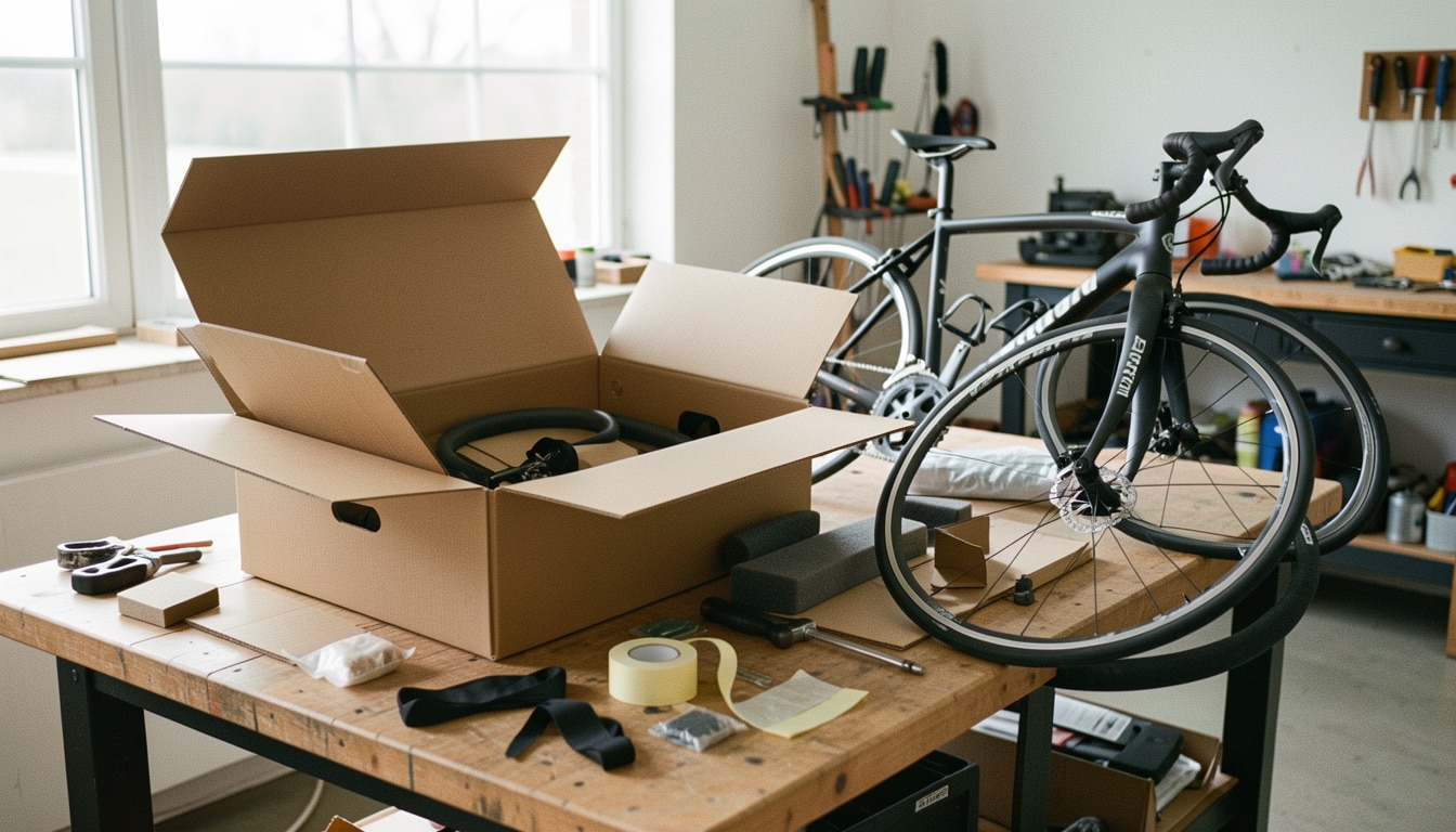 Comment choisir un carton pour transporter un vélo