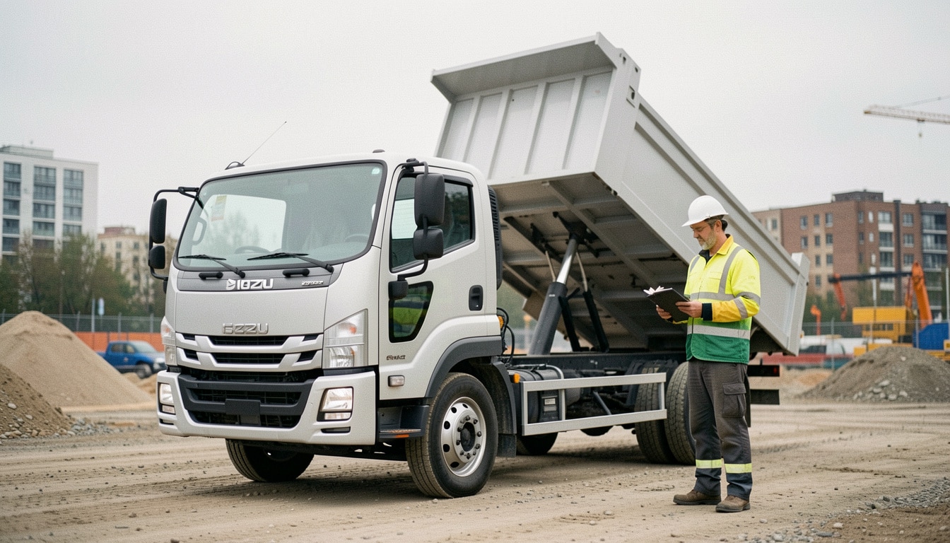 Camion-benne Isuzu : comment bien le choisir
