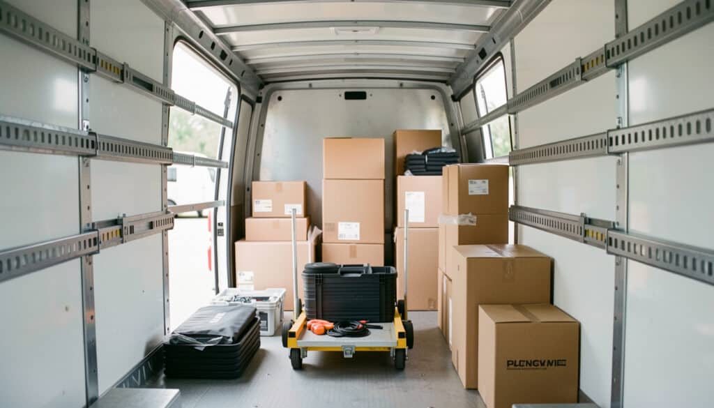 Barre d’arrimage pour camion et utilitaire