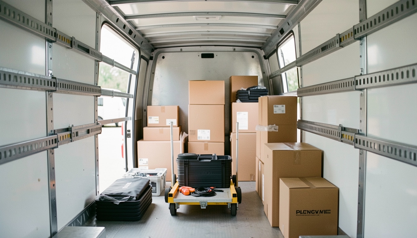 Barre d’arrimage pour camion et utilitaire