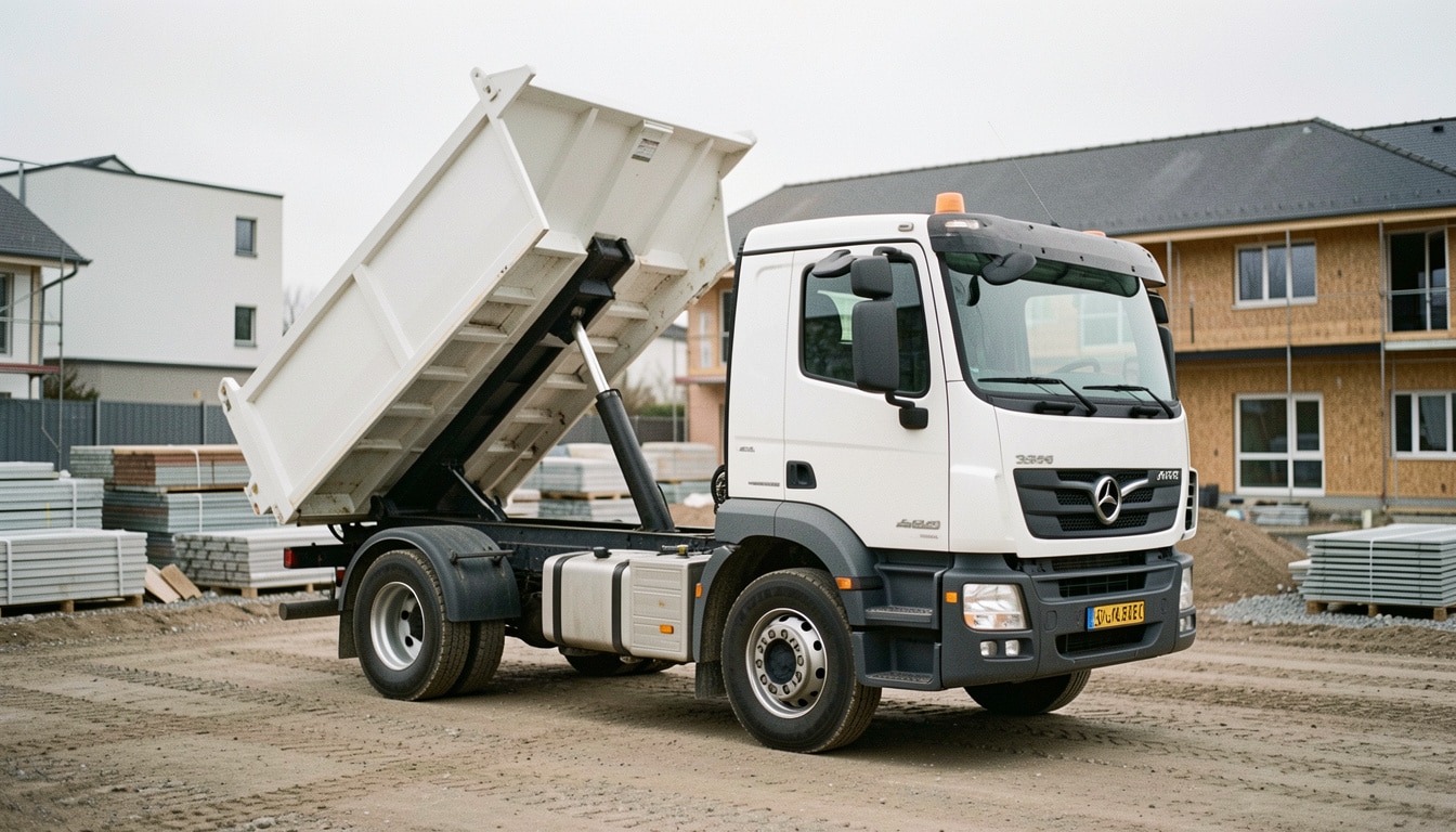 Camion-benne de 3,5 tonnes : bien le choisir