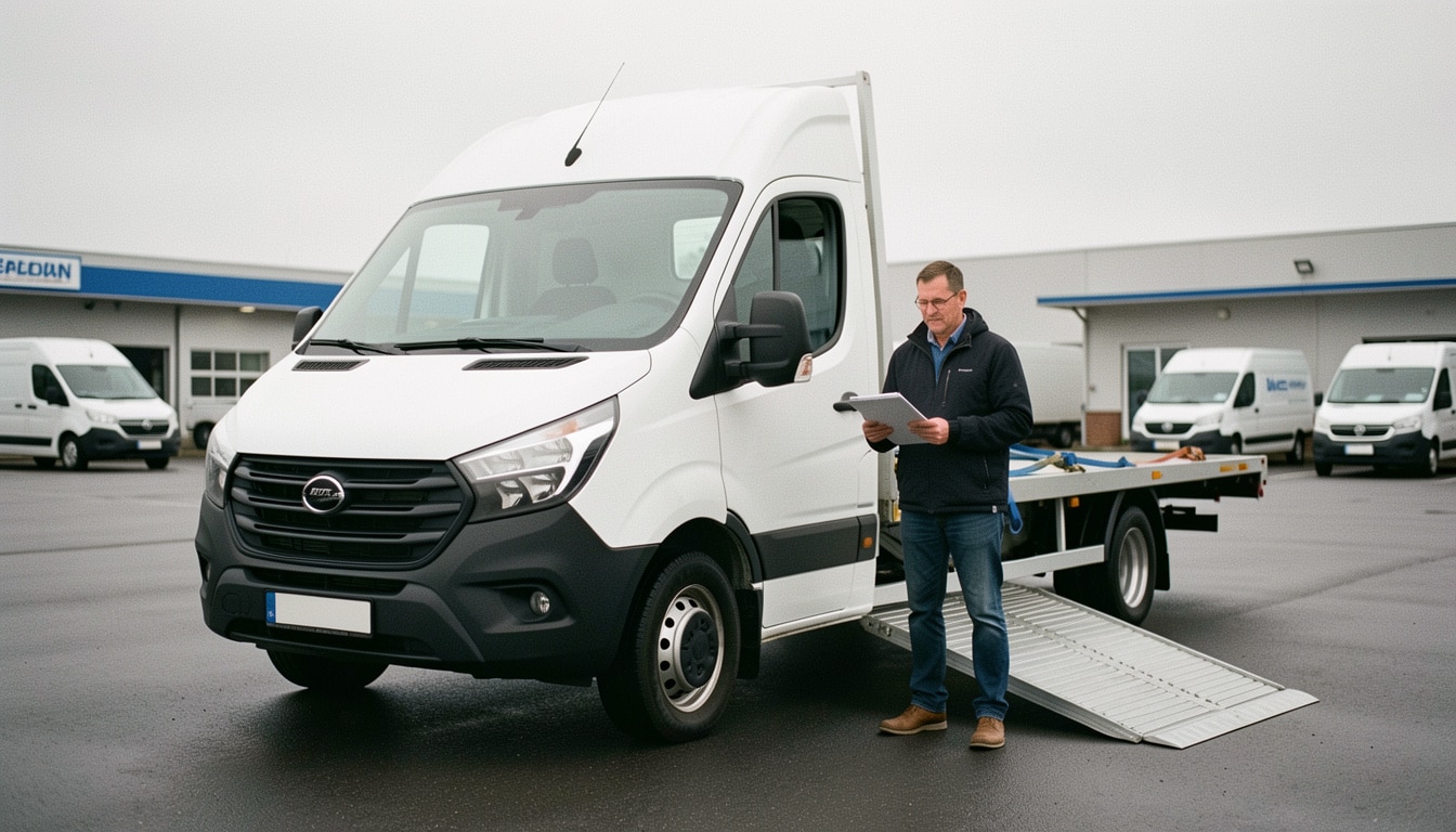Location de camion plateau : prix, permis et conseils