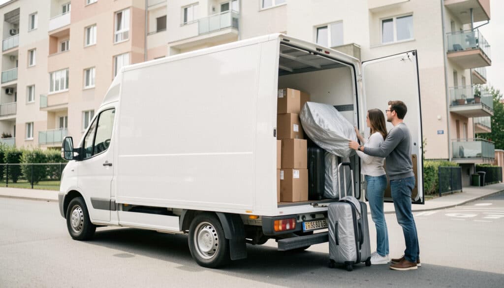 Location d’un utilitaire de 9 m³ pour déménager