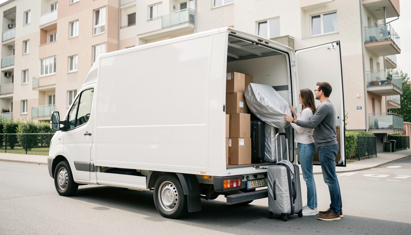 Location d’un utilitaire de 9 m³ pour déménager