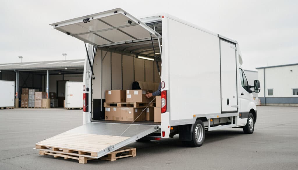 Utilitaire de 20 m³ avec hayon : bien le choisir